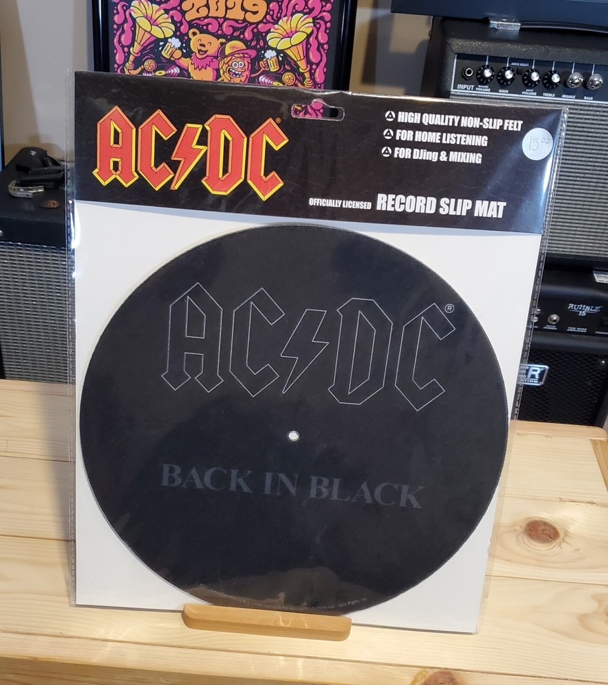AC/DC Slipmat For Turntable