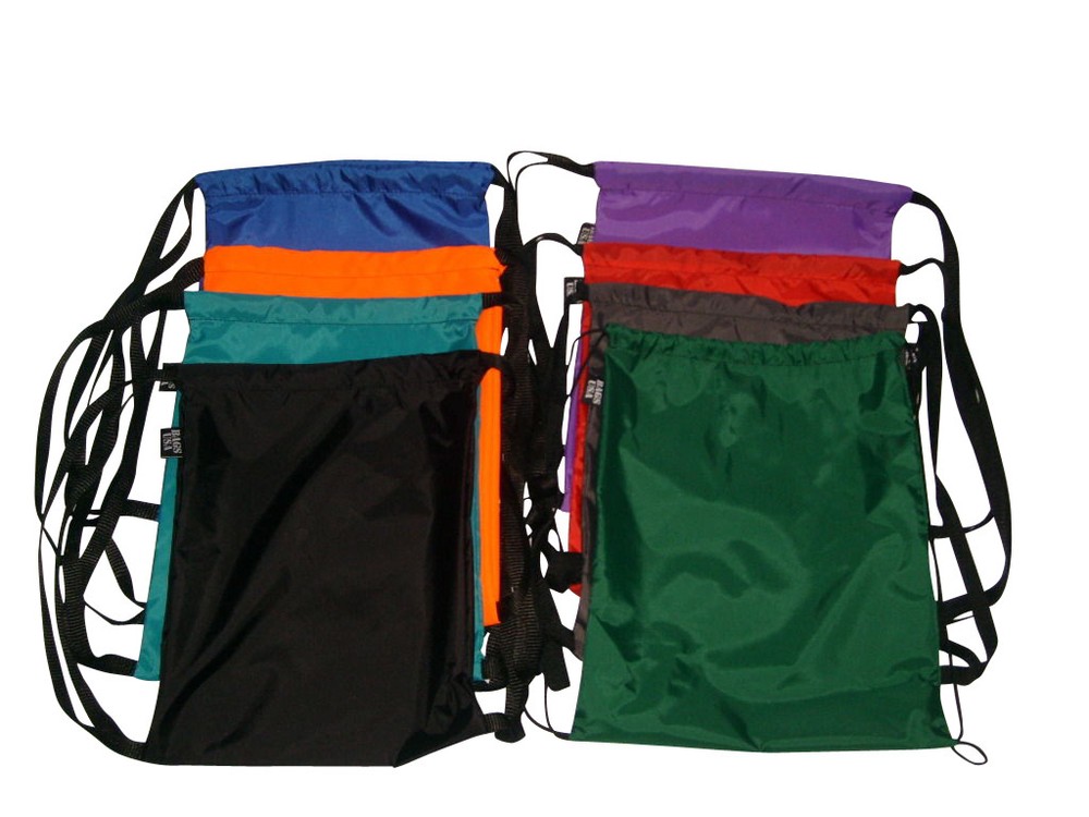 Drawstring Backpack, Gym Cinch Backpack, Light Weight And Durable Made In USA.
