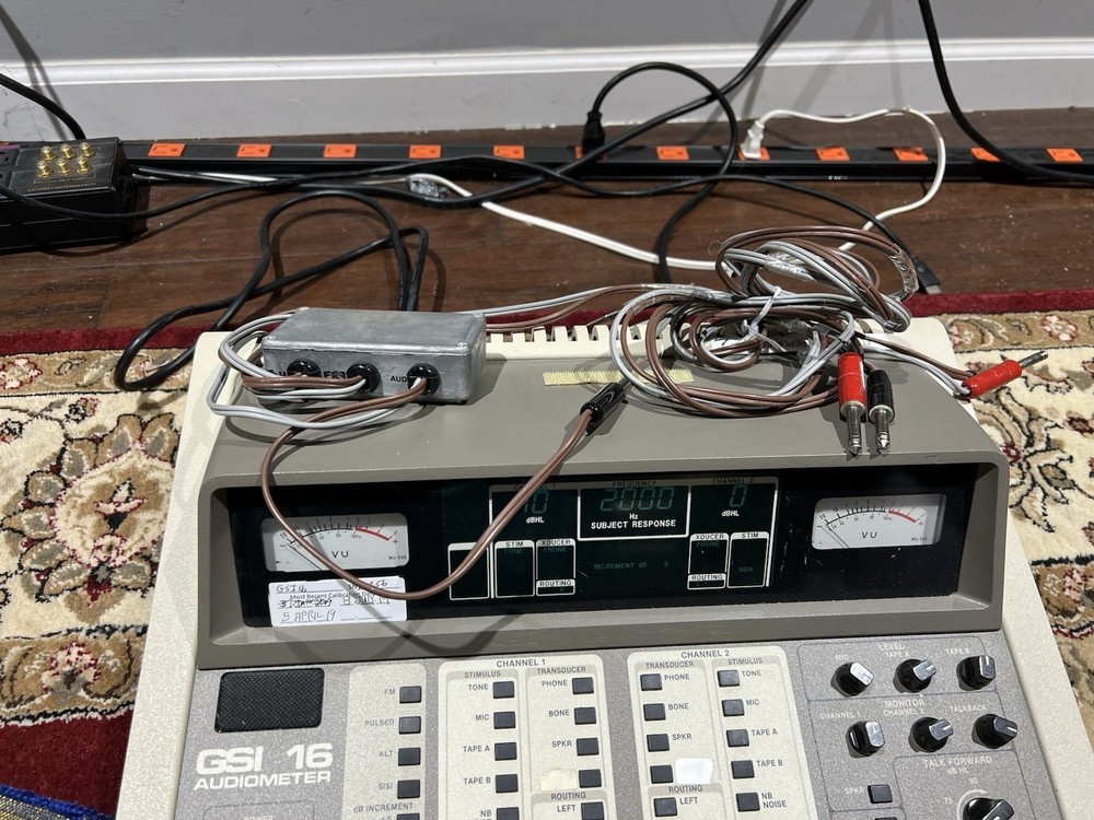 gsi 16 2 Channel Audiometer Model 1716