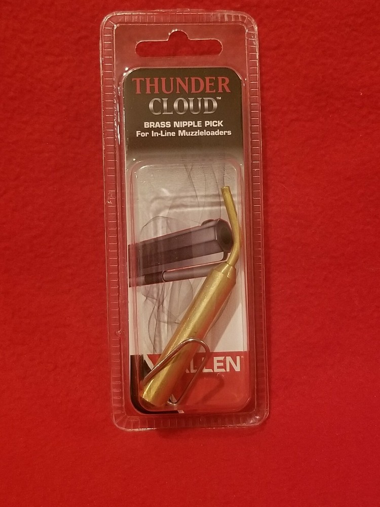 Thunder Cloud Muzzleloader Brass Nipple Pick 87119A Hunting Shooting