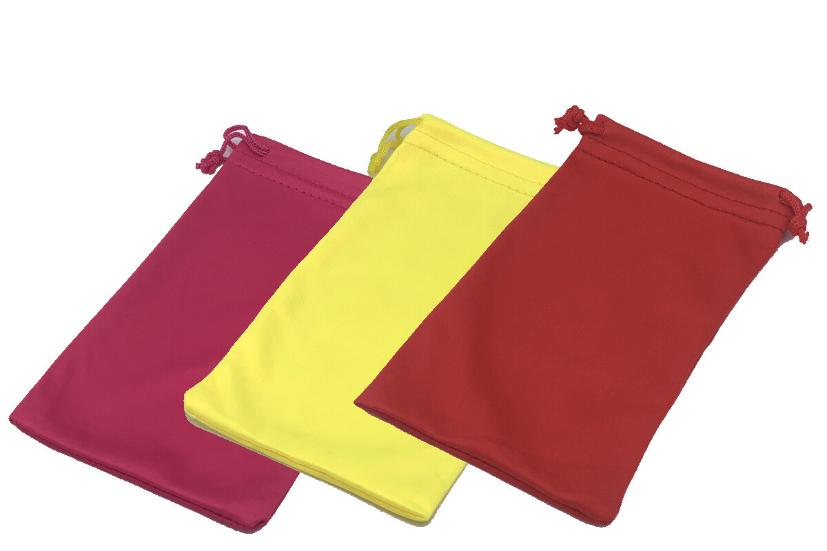 Premium Microfiber Pouch Bag Cleaning Case Sunglasses Eyeglasses High quality