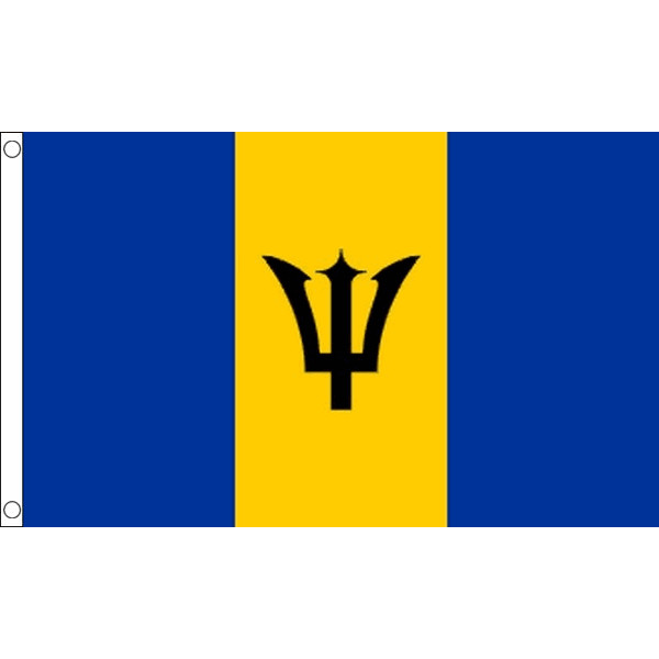 Barbados Barbadian Flag Table Hand Flags Bunting Party Pack Scrunchie Displays