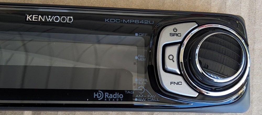KENWOOD KDC-MP642U REPLACEMENT FACEPLATE
