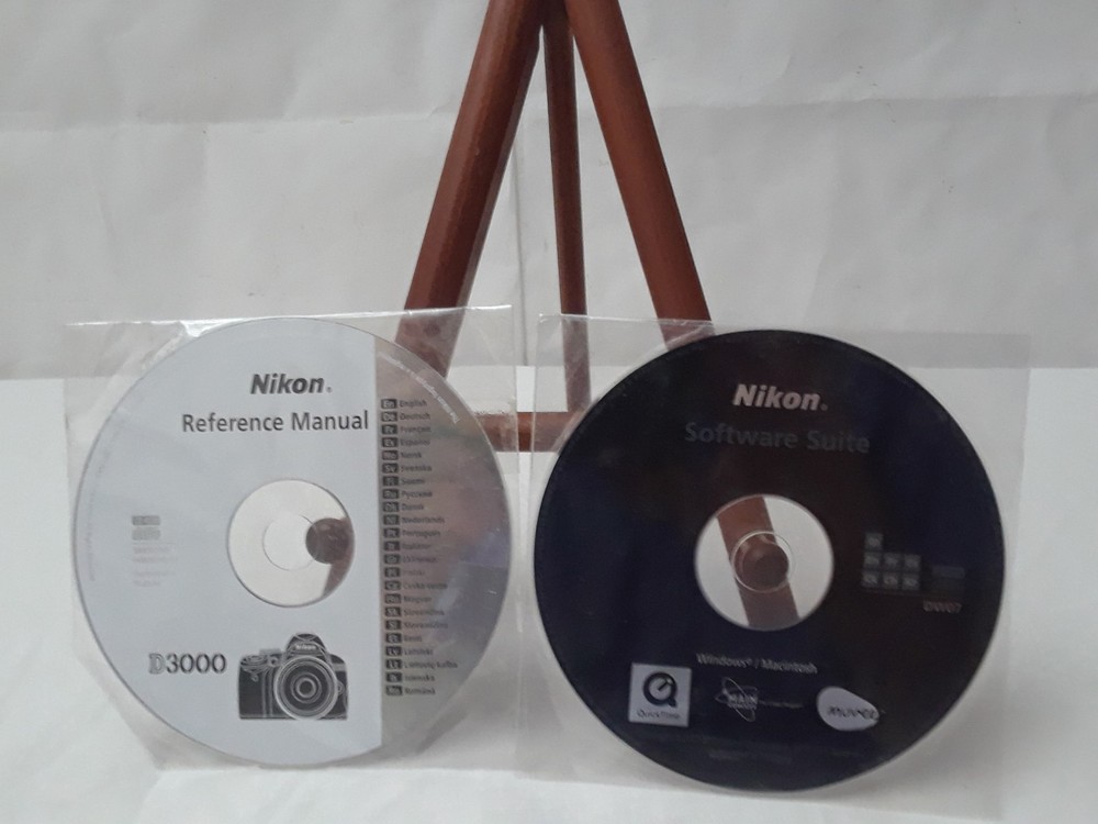 Reference Manual for Nikon D3000 - Nikon WINDOWS CD Software Disc