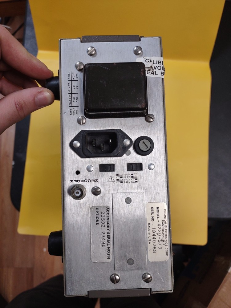 BOONTON 4220 POWER METER UNTESTED