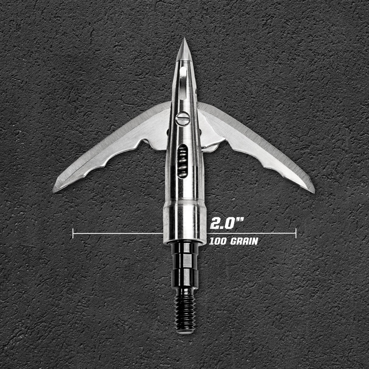 Bowmar Beast Titanium Hybrid Broadheads 2 Inch 100 Grain 3 Pack New