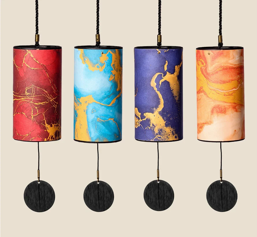 Wind Chimes - Deep Resonance Serenity 9-Tone Chord for Sound Therapy Yoga Medita