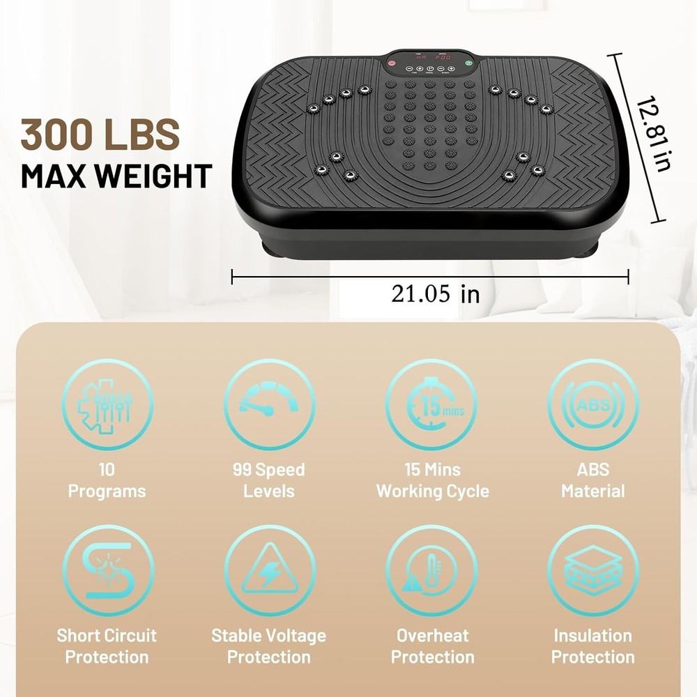 MZHT Vibration Plate Exercise Machine Platform