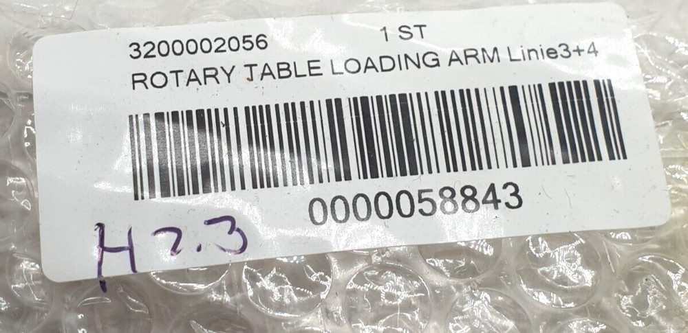 Rotary table Loading ARM Line3+4 NEW