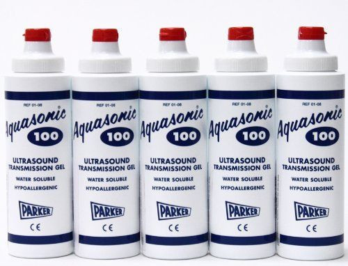 Aquasonic 100 Ultrasound Gel - Parker Laboratories - 8.5 oz Tube - (Pack of 5)