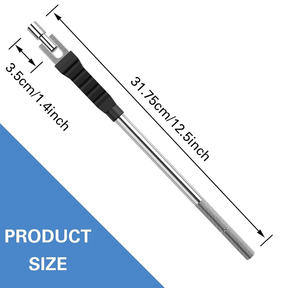 CKAuto Valve Stem Puller/Installer with Rubber Boot puller