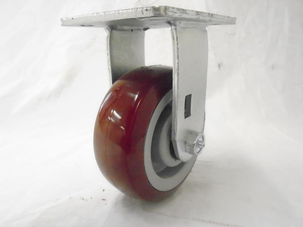 5" x 2" Rigid Caster Polyurethane Wheel 600 lbs Tool Box
