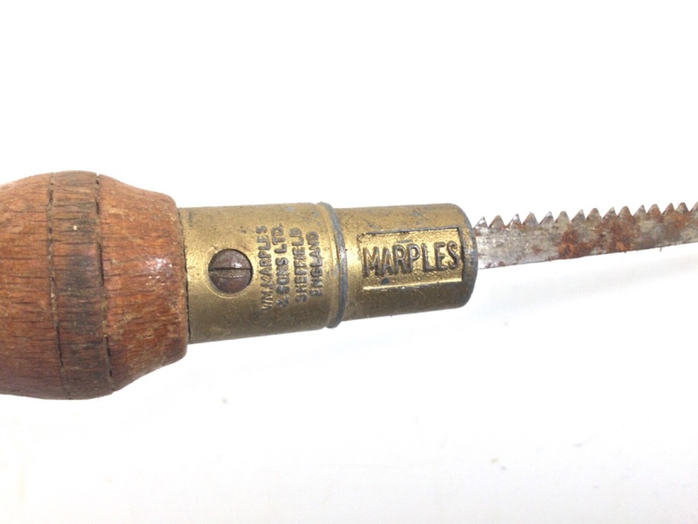 vintage MARPLES Pad Keyhole handle.