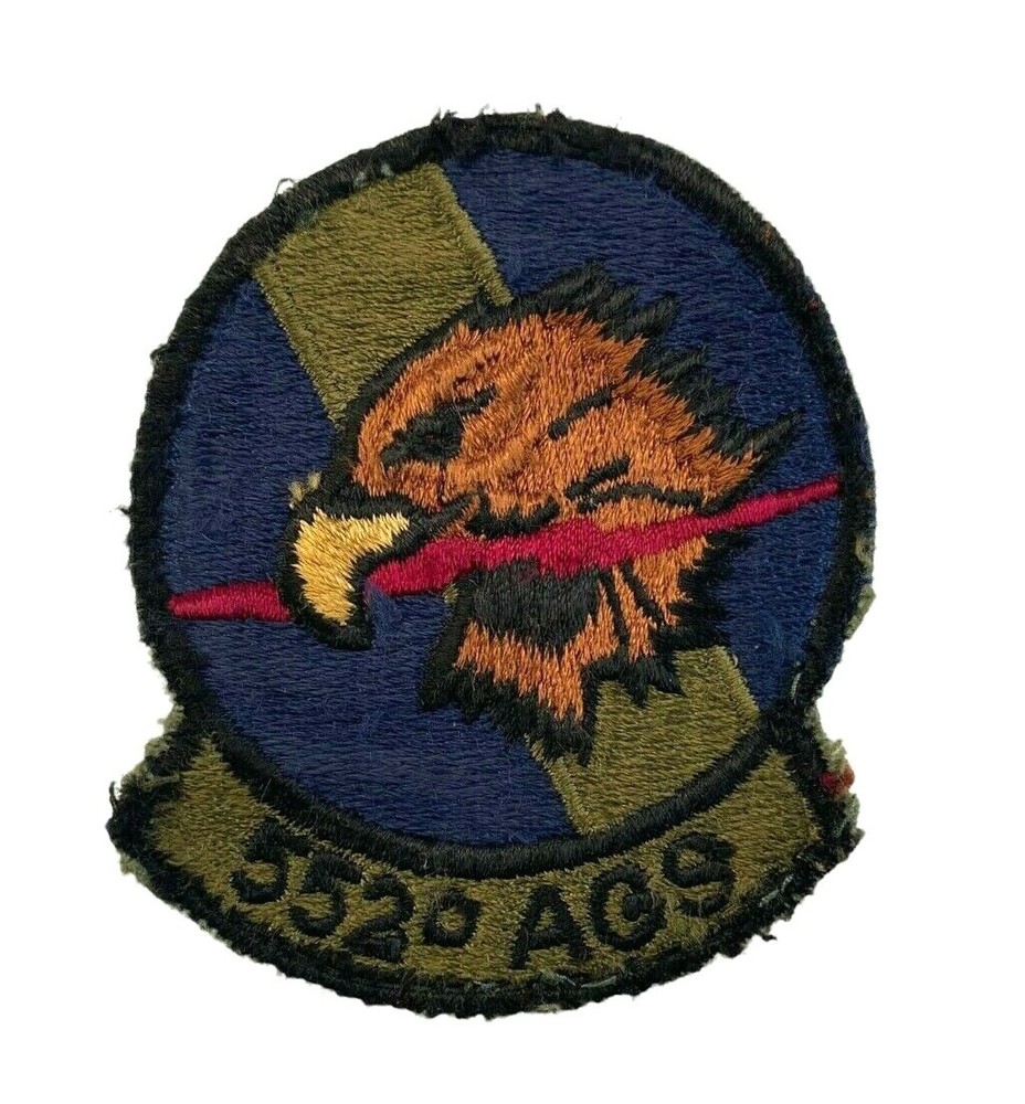 U.S. Air Force 552nd AGS Aircraft Generation Squadron Patch