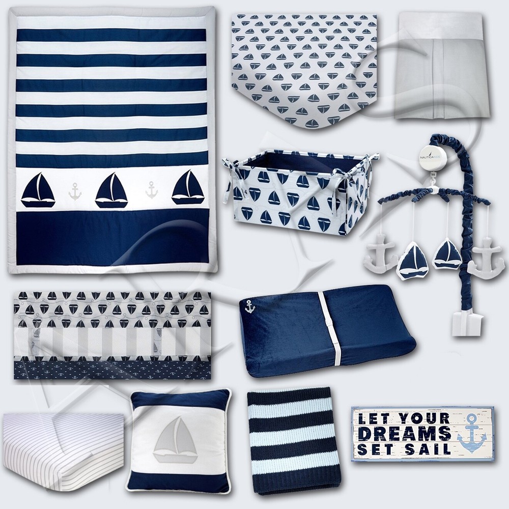 Nautica Kids 11 pc. Crib Bedding Set