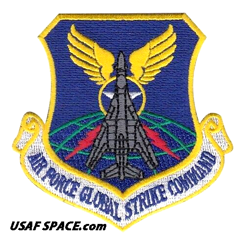 AIR FORCE GLOBAL STRIKE COMMAND-B-1B LANCER -AFGSC-ORIGINAL USAF VEL PATCH