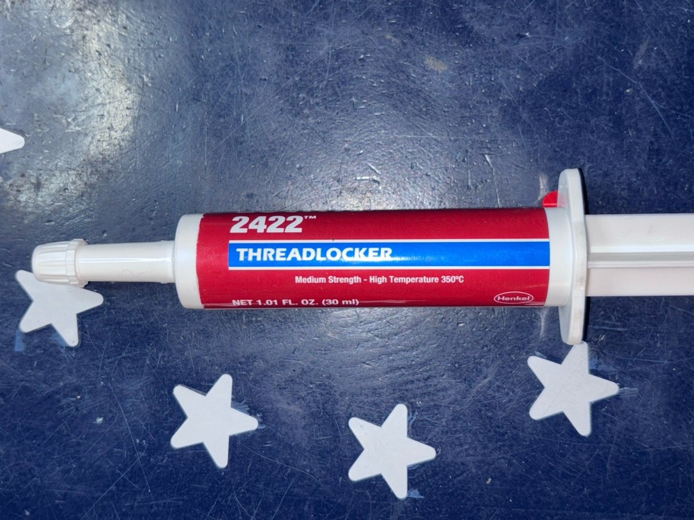 Loctite 2422 Threadlocker Blue Medium Strength Paste 1oz (30mL) NEW