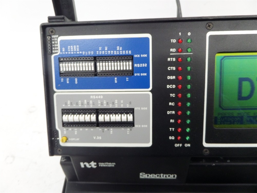 Vintage Spectron Northern Telecom DTS-30 Data Line Analyzer Computer