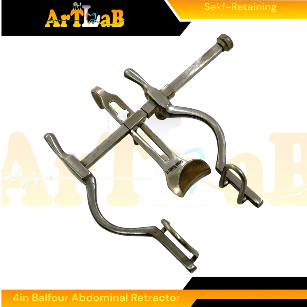 4in Balfour Retractor Veterinary Abdominal Retractor Tool German Stainless