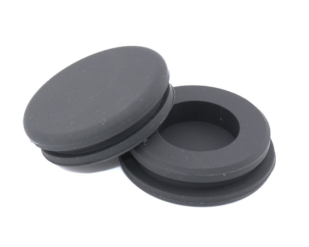 1-1/8" Hole Solid Rubber Panel Plugs for 1/8" Panels Knockout Enclosure Seals