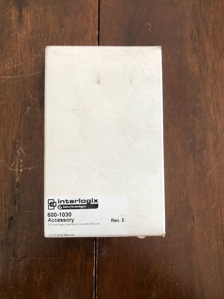 INTERLOGIX 600-1030 ACCESSORY DC POWER SUPPLY