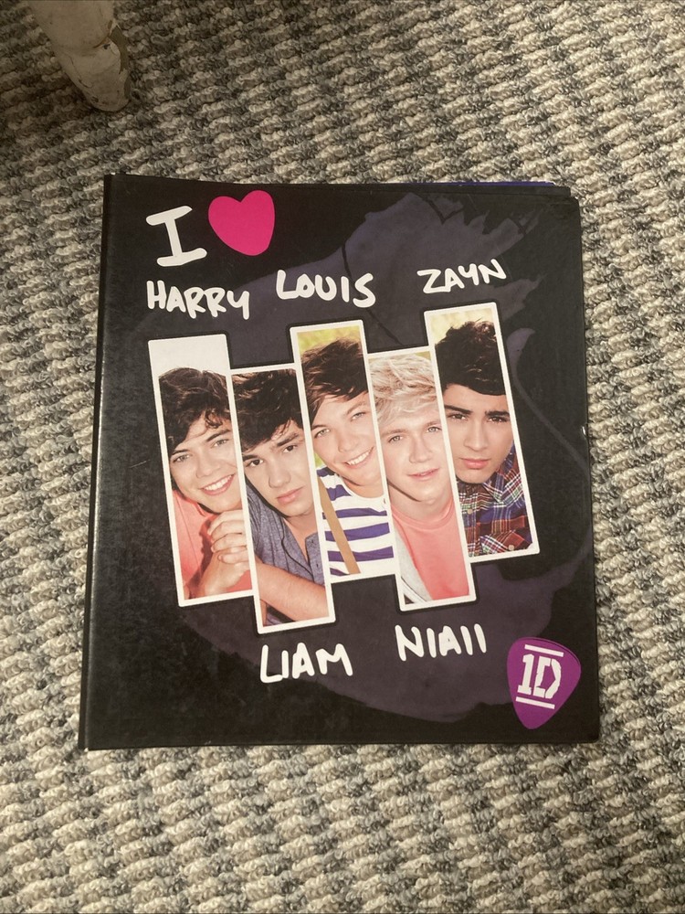 One Direction Lobal Binder With 4 Folders 2012