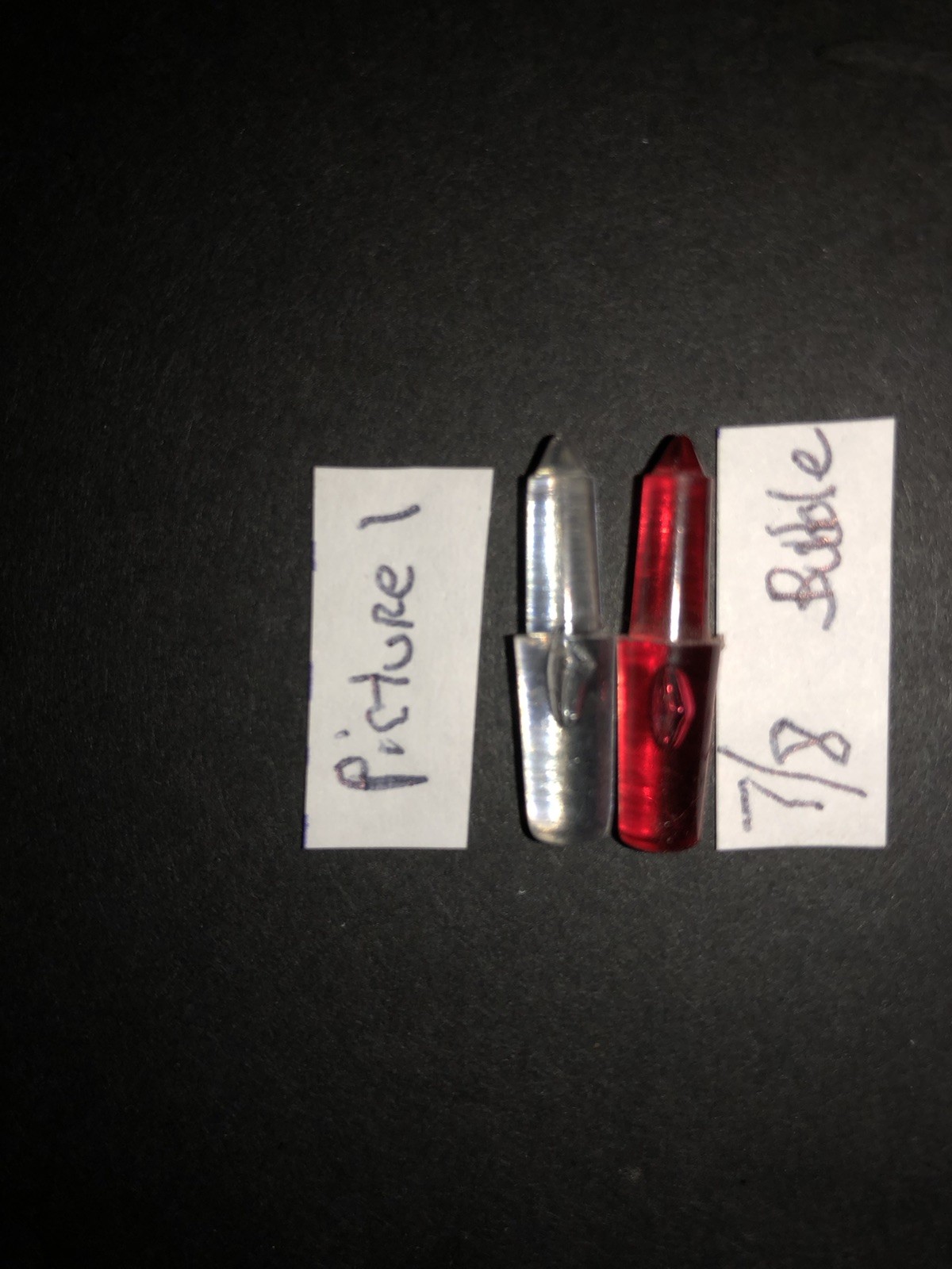 200 Lite Brite Bubble pegs 1 1/8 inch evenly distributed, and always sanitized.