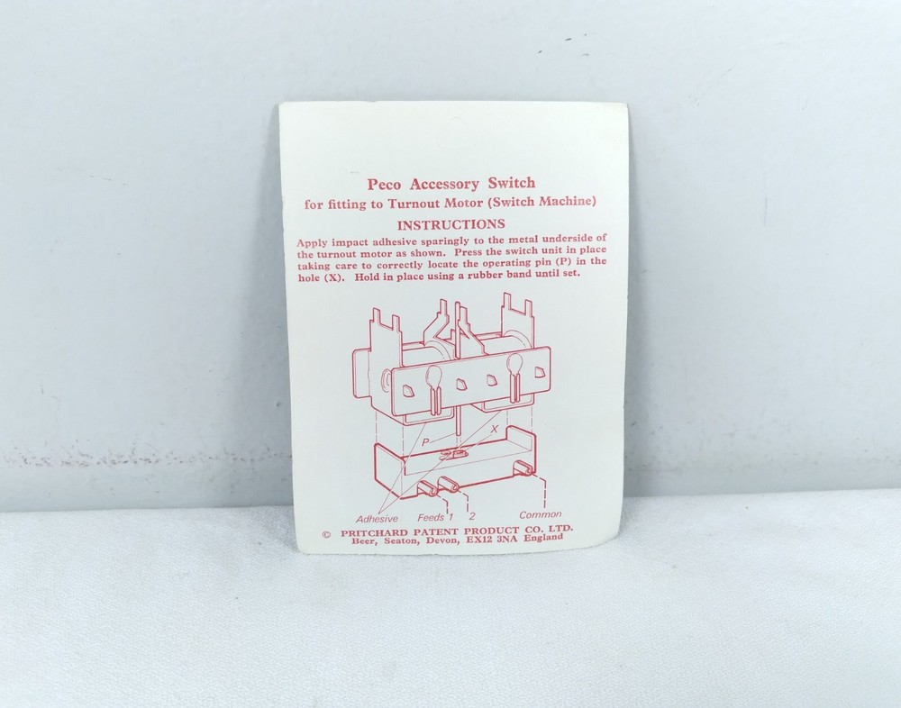 PECO Lectrics Accessory Switch PL-13