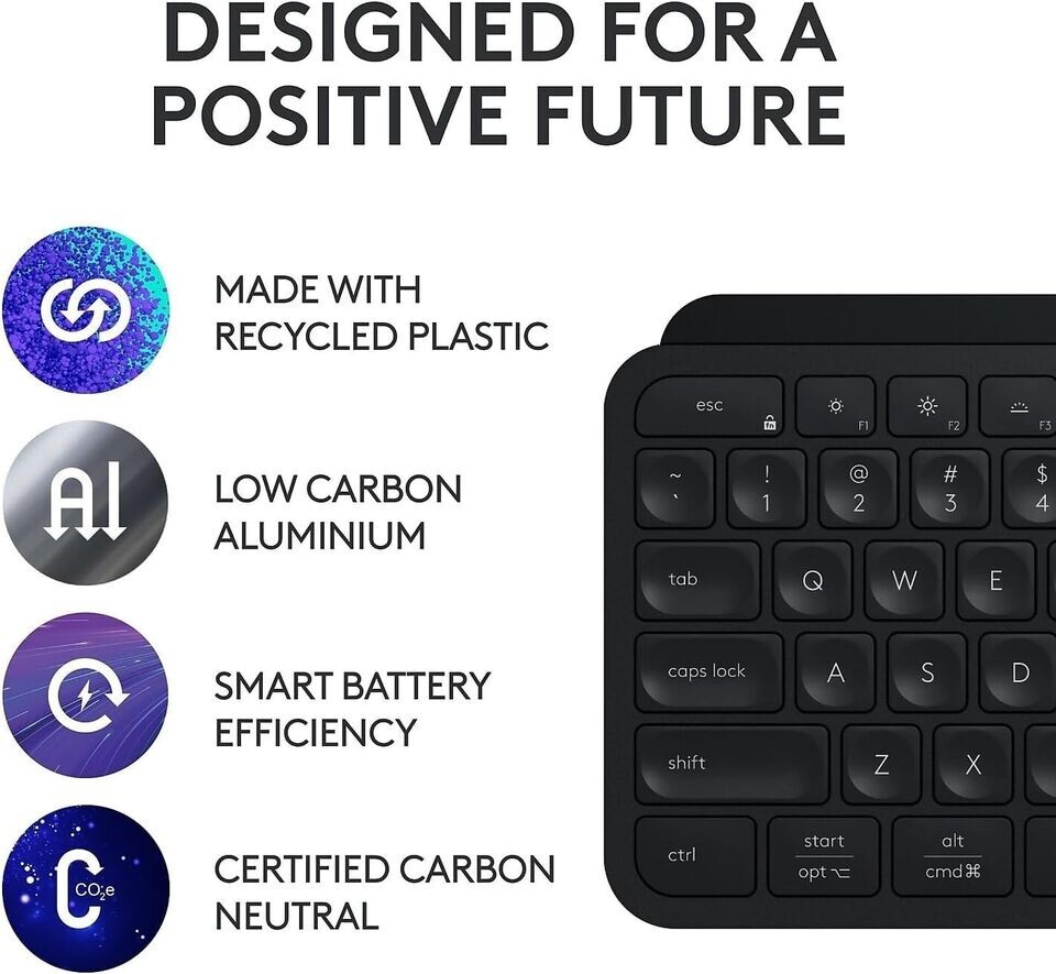 Logitech MX Keyboard & Mouse Combo w/ Palm Rest