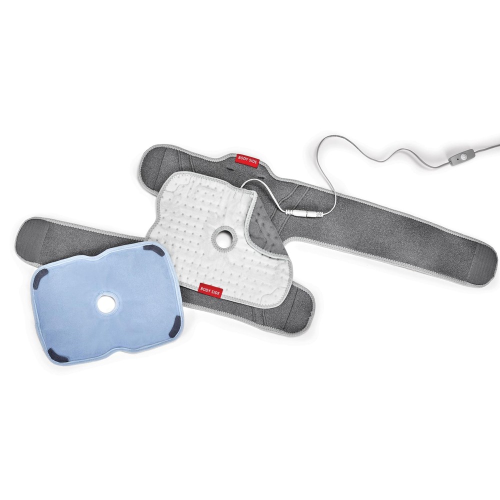 Sunbeam SelectRelief System Knee Therapy Bundle - Posture Corrector, Back Sup...