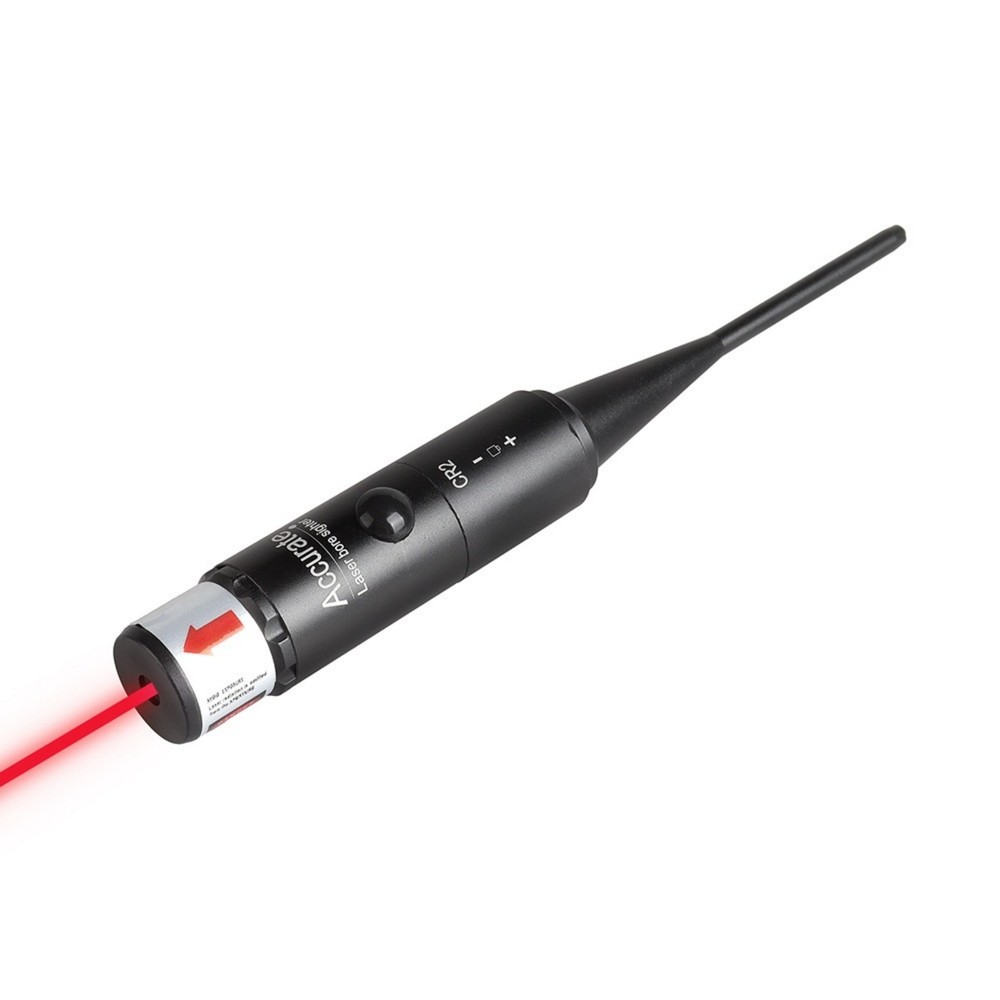 Laser Bore Sight Kit Red Beam 12 Adapters Alignment Tool Calibration Device