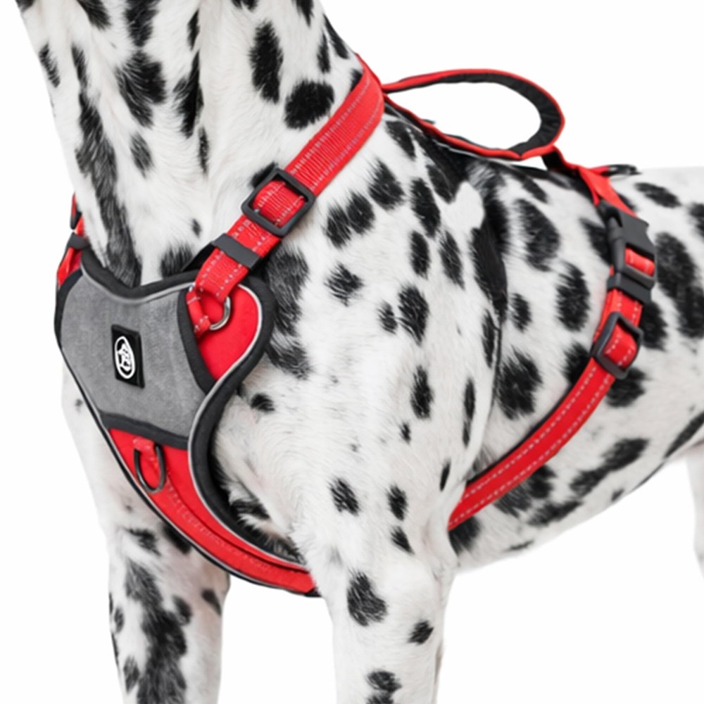Dog Harness with Handle, No Pull Reflective Vest Harness for Medium Large Dog...