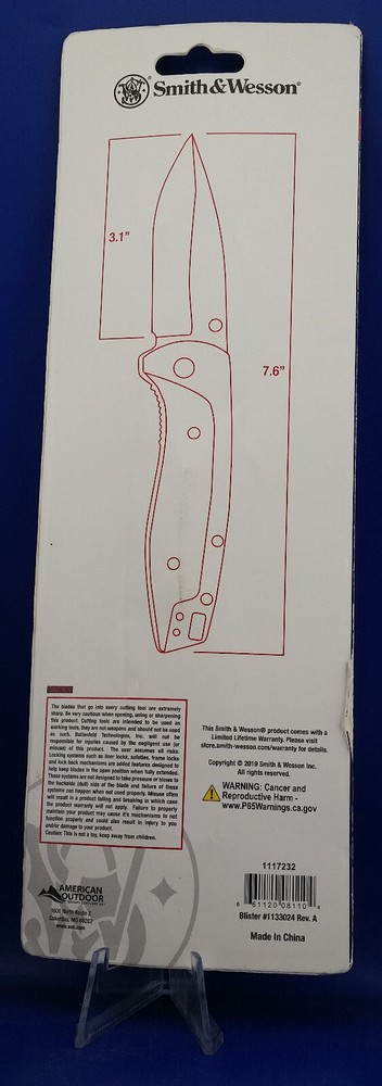 SMITH & WESSON FREIGHTER FOLDING KNIFE-1117232