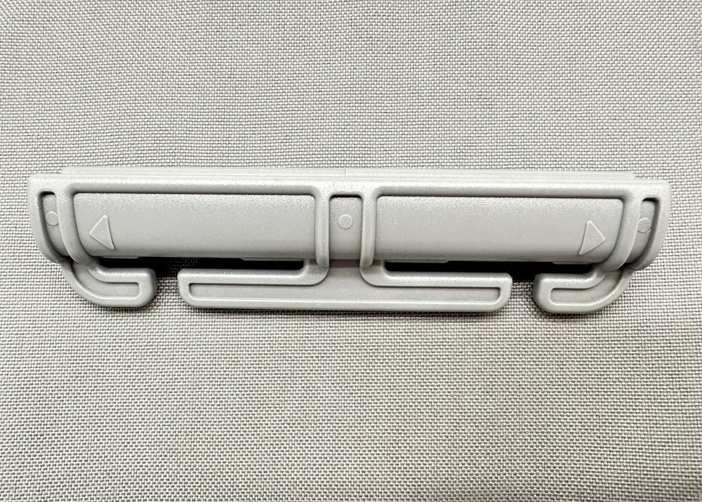 Duraflex PC Armor Split Bar Quick Release Buckle Tubes - Double Slot Wolf Grey