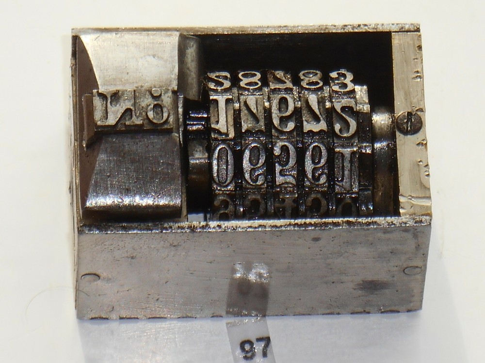 Letterpress Numbering machine | (Roberts #27) | 97