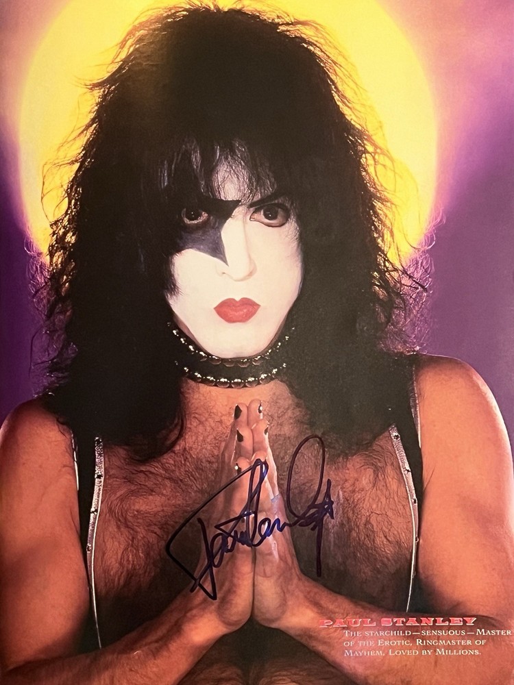 KISS 1996 - 1997 Reunion Tour Book - Signed By Original Members!