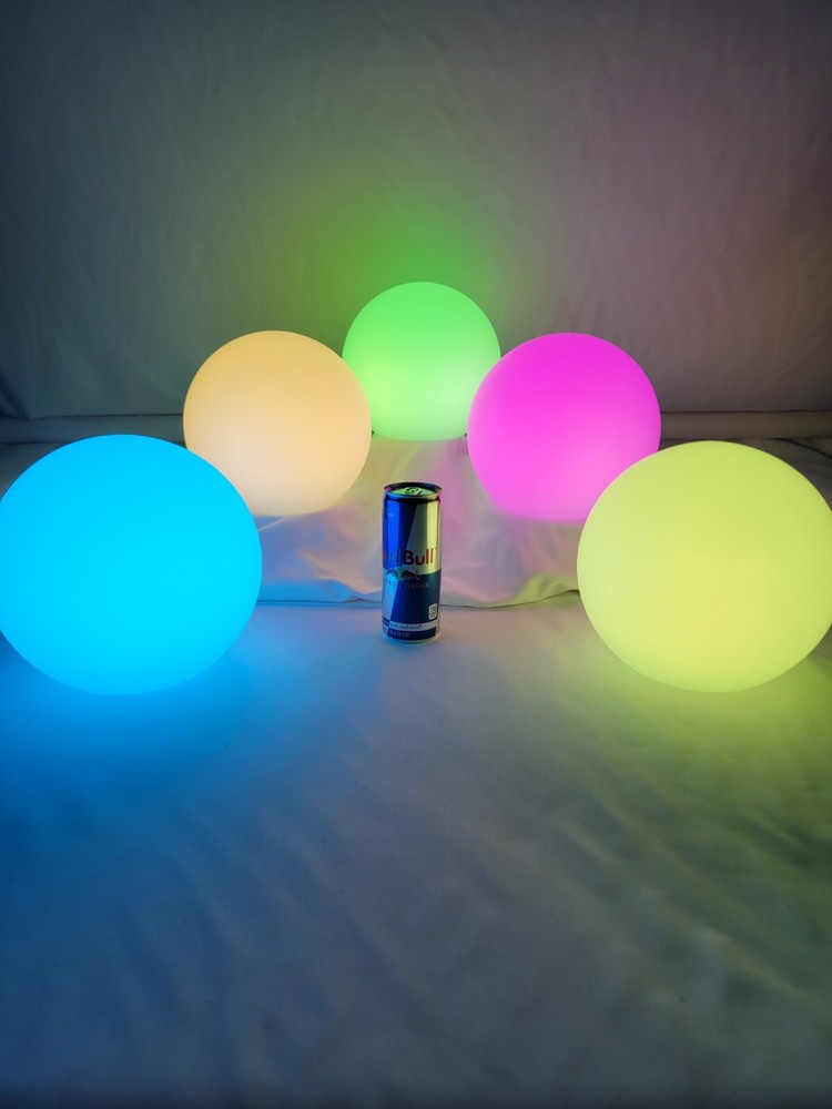 5 - 8" LED Rechargeable, Waterproof, Dimmable Globe Camping Lanterns