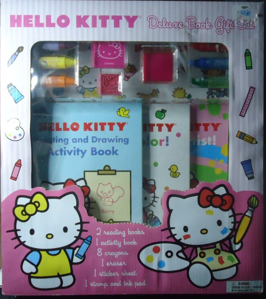 Hello Kitty Deluxe Book Gift Set Reading and Activities