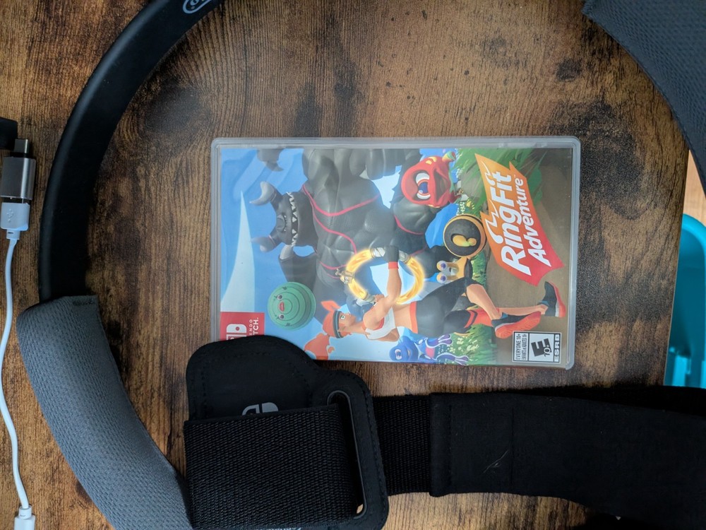 Nintendo Ring Fit Adventure Game Bundle for Switch with Ring-Con & Leg Strap