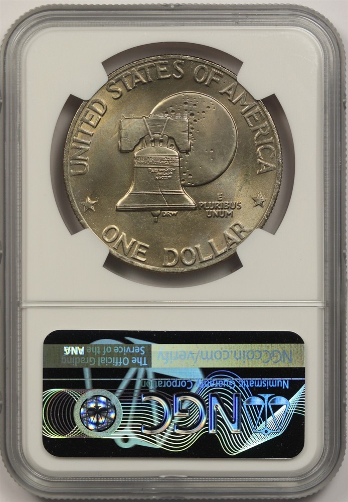1976 Type 2 $1 NGC MS 66 Eisenhower IKE Dollar