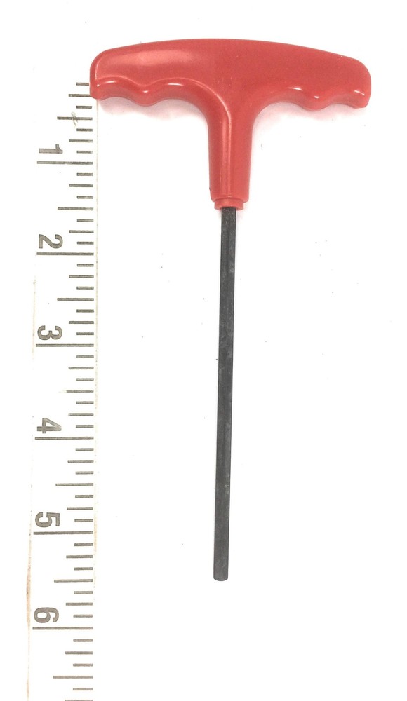 5/32" Hex Allen Wrench Plastic T Handle