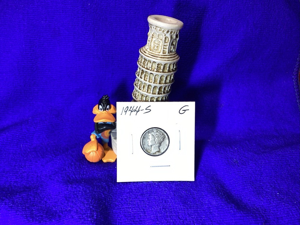 1944 S MERCURY DIME