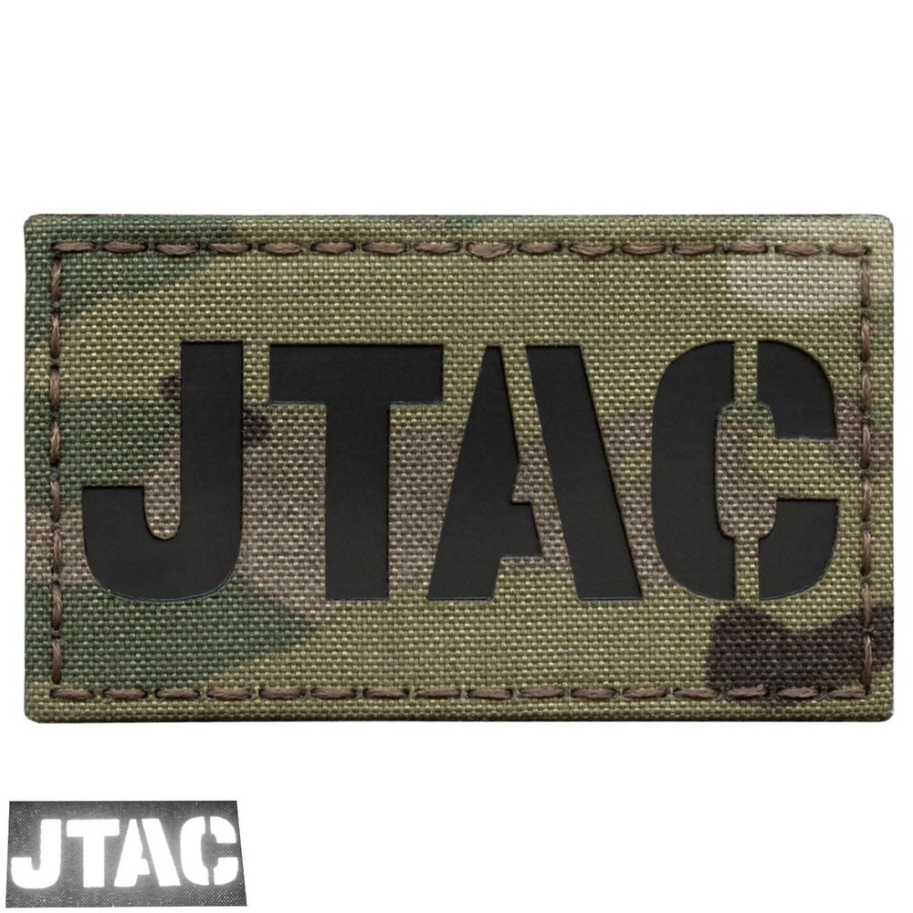 JTAC joint terminal attack controller infrared multicam touch fastener patch