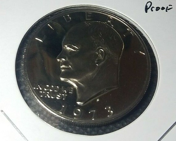1973-S Eisenhower "Ike" Clad Proof Dollar $1 Uncirculated