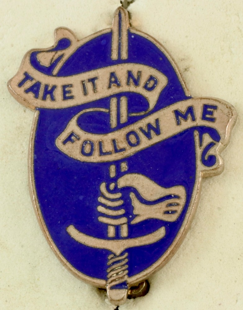 Infantry RTC Crest DI/DUI Pinback