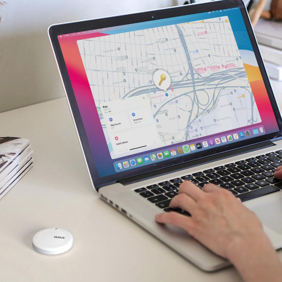 2-Pack: RCA Apple Compatible Bluetooth Trackers