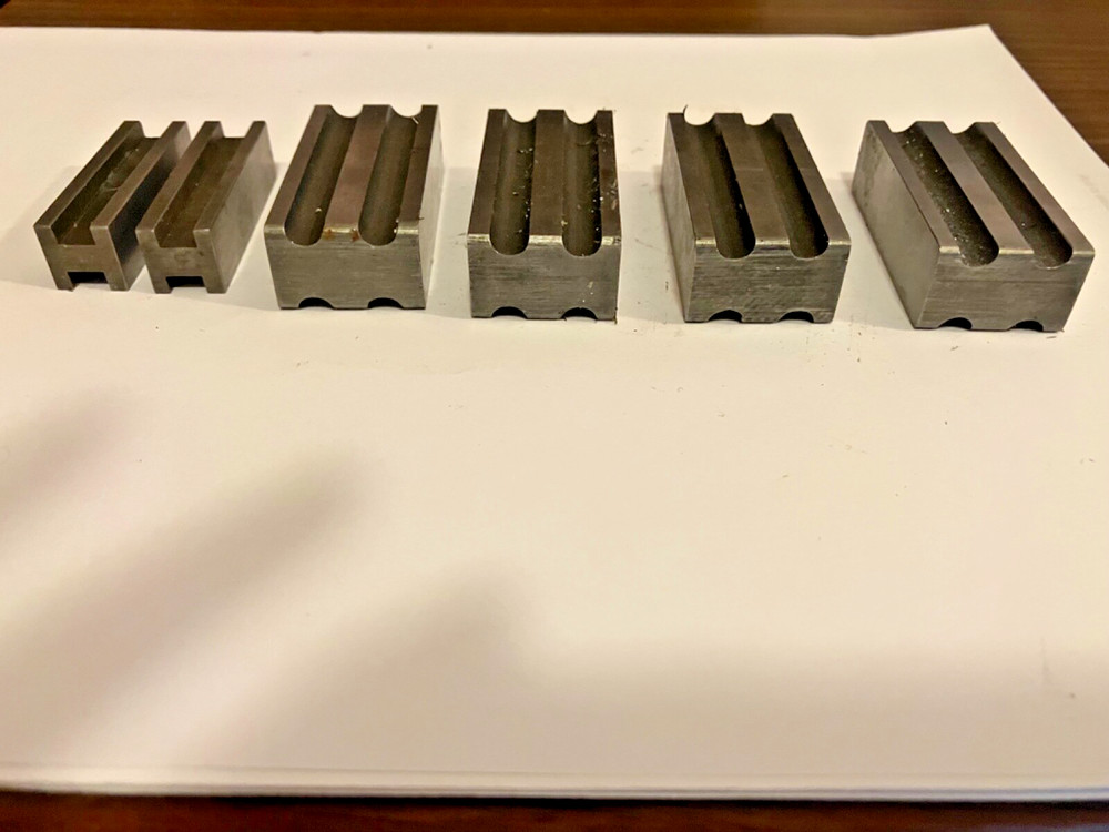 Precision Gage Blocks. Selling together. Sizes shown below.