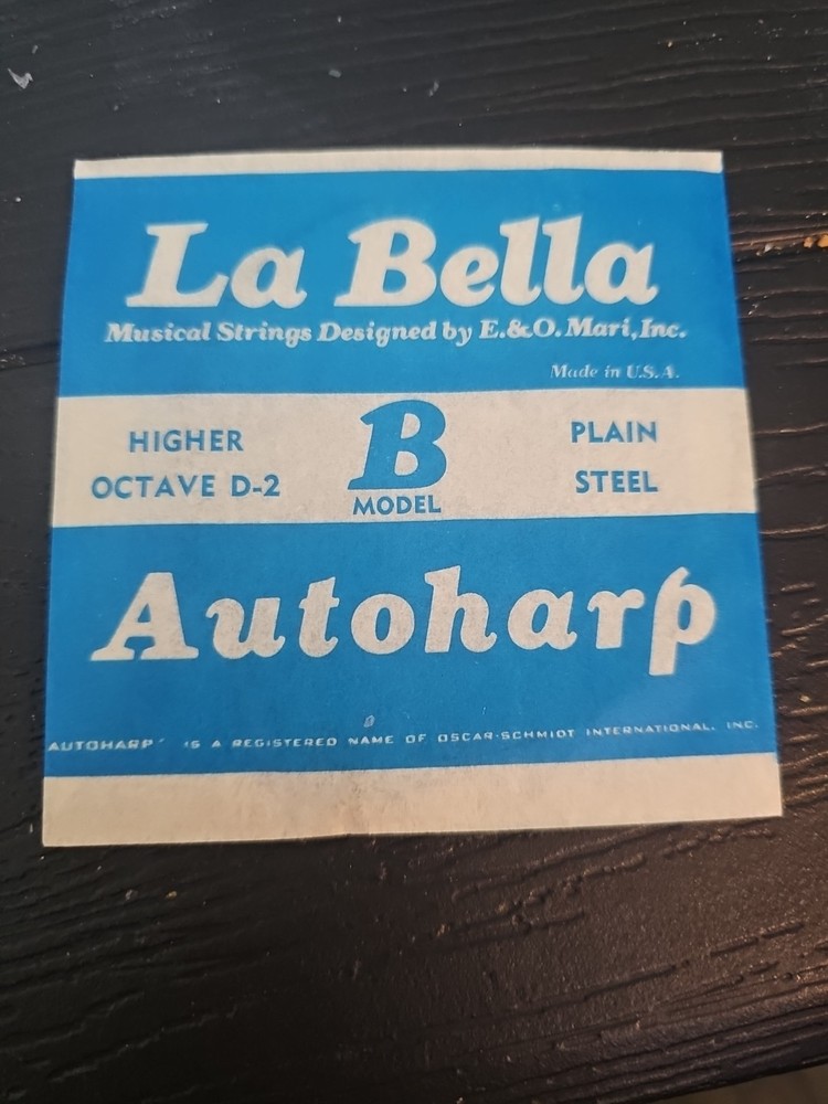 Vintage La Bella Autoharp String