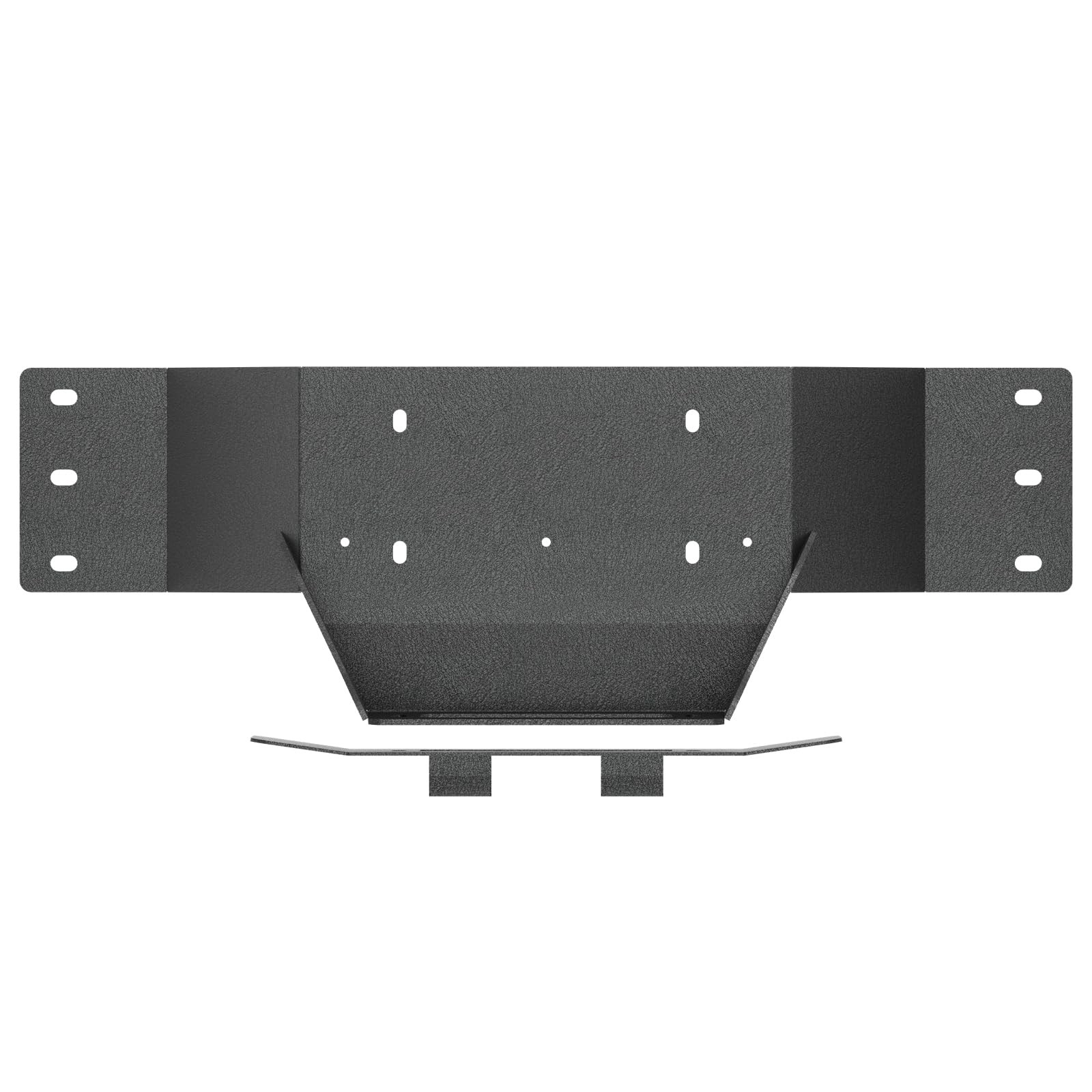 Winch Mount Plate for 2009-2014 F150 10x4.5 Bolt Pattern Steel 12000lb Black