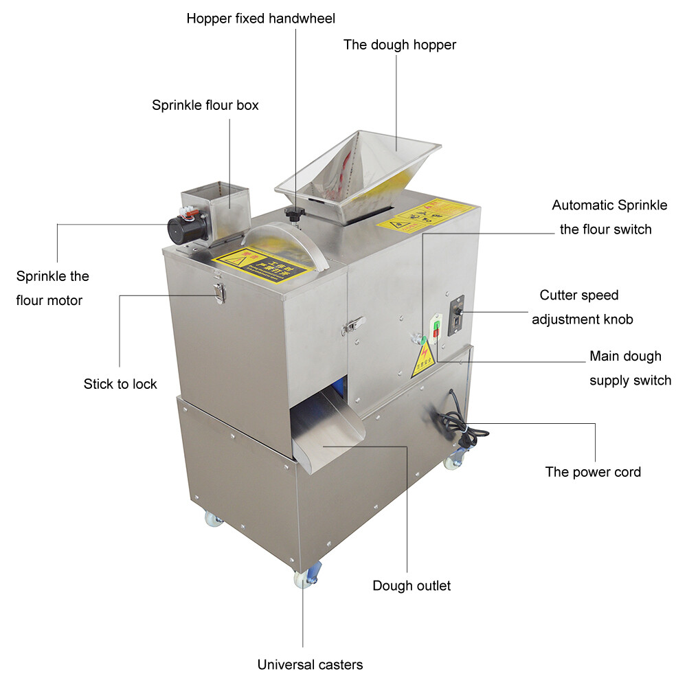Multifunction Dough Quantitative Partition Machine Dough Divider Commercial 110V